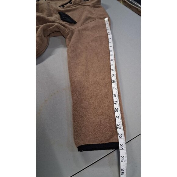 Telluride Clothing Co. Tan Fleece Pullover Jacket W/ Button Chest Pocket - Picture 6 of 8